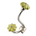 Ceramic Crackle Wall Hooks