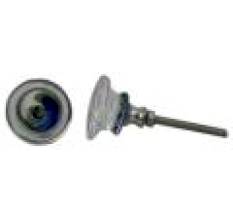 Tiny cyclone glass knobs