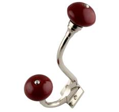 Ceramic Solid Color Wall Hooks