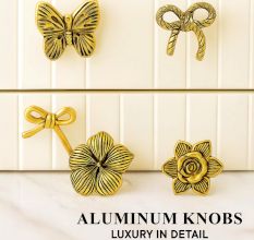 Aluminium knobs