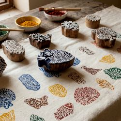 Wooden Printing Blocks