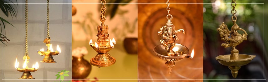 Different-Types Of Traditional Bronze Oil Lamps For This Festive Season