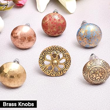 brass knobs