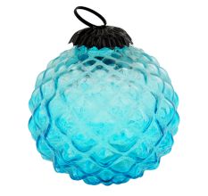 Set Of 4 Piece Turquoise Custard Apple Christmas Hanging
