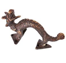 Bronze Chinese Dragon Cute Door Handle
