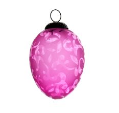 Set Of 3 piece Pink Avocado Christmas Hanging