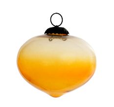 Set Of 4 piece Yellow Turnip Christmas Hanging
