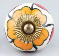 Mustard Flower Knob