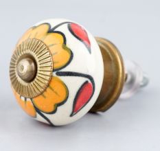 Mustard Flower Knob