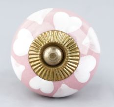 White Heart Knob