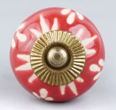 Red Etched Ceramic Knob-04