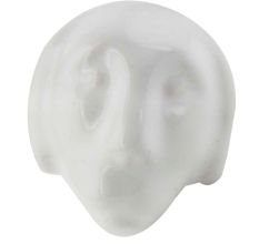 White Monkey Head Pattern Cabinet Knobs