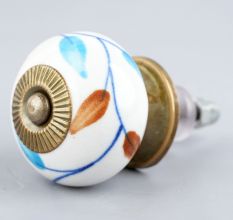 Pastele Floral Knob