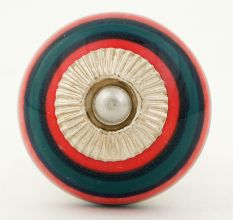 Mixed Color Striped Knob