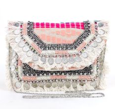 Handmade Boho Banjara Sling Bag With Coin
