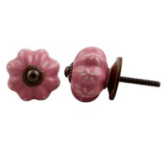 Pink Melon Etched Knob