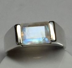 Onyx 925 Sterling Silver Ring Handmade Boho Jewelry