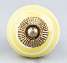 Yellow White Stripes