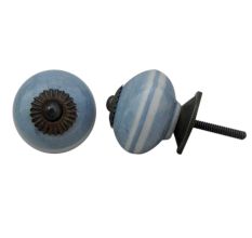 Light Grey Striped Knob (1)