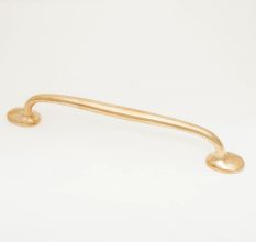 Golden Handmade Solid Brass Cabinet Pull Handle