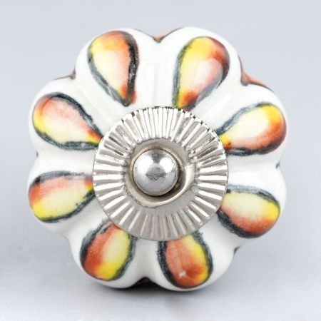 Sunflower Ceramic Knob