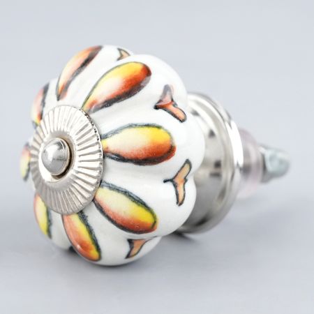 Sunflower Ceramic Knob