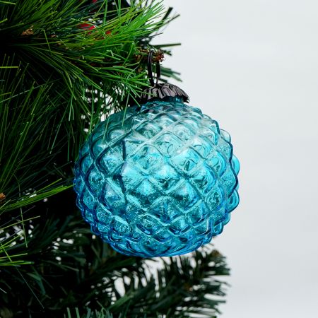 Turquoise Custard Apple Christmas Hanging Online