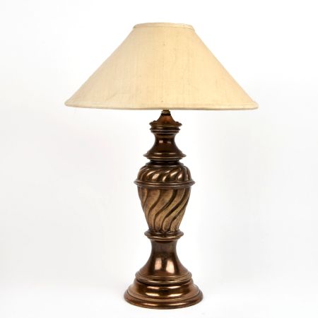 Vintage Metal Urn Lamp Stand