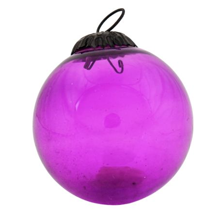Purple Round Christmas Hanging Online
