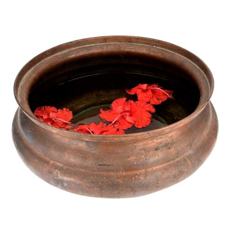Bronze Urli - 14 Inches