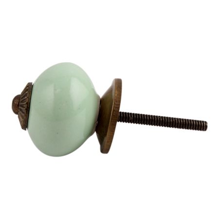 Solid Light Grey Antique Fitting Ceramic Wardrobe Knob Online