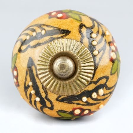 Dahlia Flower Knob
