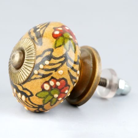 Dahlia Flower Knob