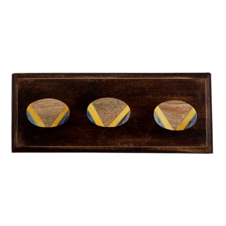Oval Wooden Hooks