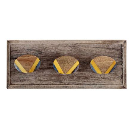 Oval Wooden Hooks