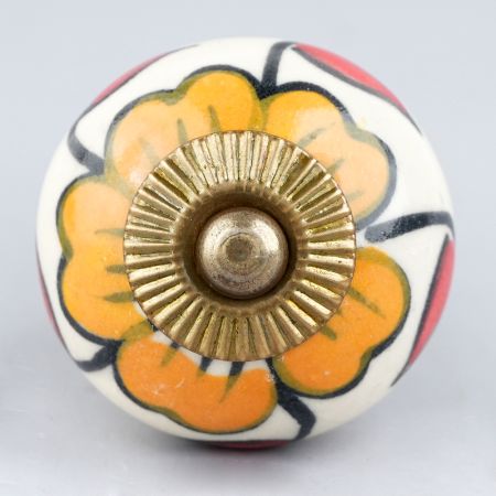 Mustard Flower Knob