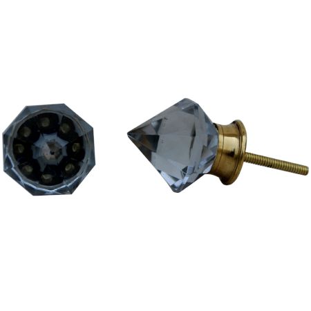 Top Glass Dresser Knob
