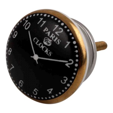 Paris Clocks Ceramic Watch Flat Drawer Knob Online