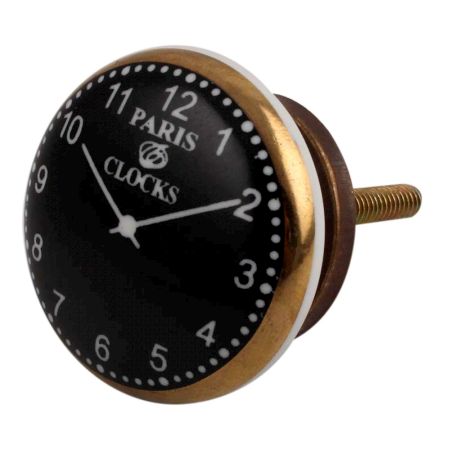 Paris Clocks Ceramic Watch Flat Drawer Knob Online