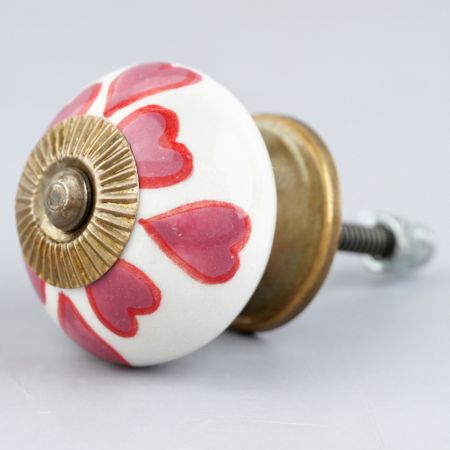 Pink Heart Knob