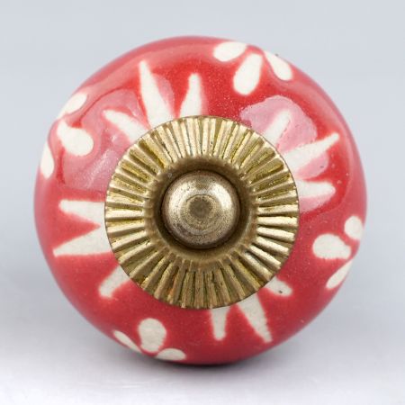 Red Etched Ceramic Knob-04