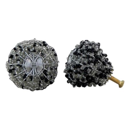 Glass Bead Wire Knobs