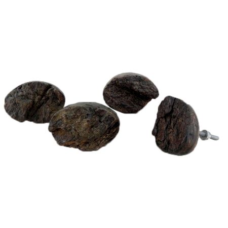 Oval Bark Drawer Knobs