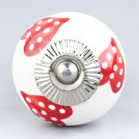 Red Heart Ceramic Knobs