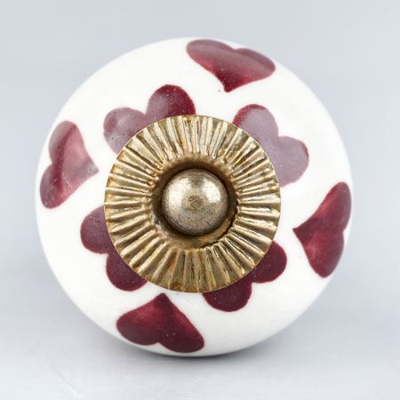 Cherry Heart  Knob