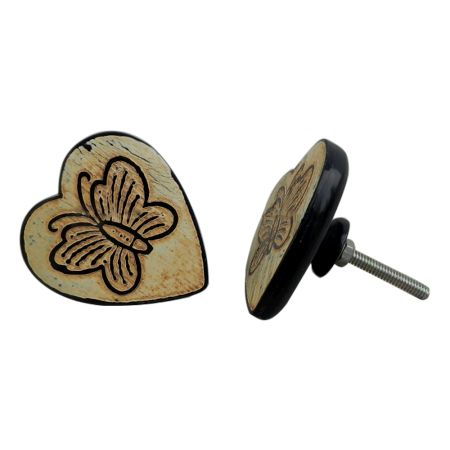 Butterfly Horn Knob
