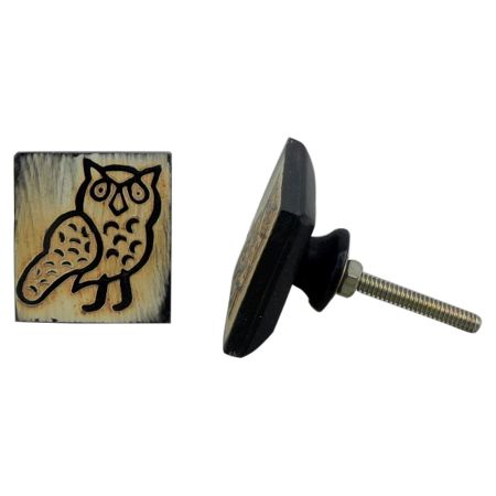 Owl Horn Knob