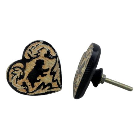 Tiger Horn Knob
