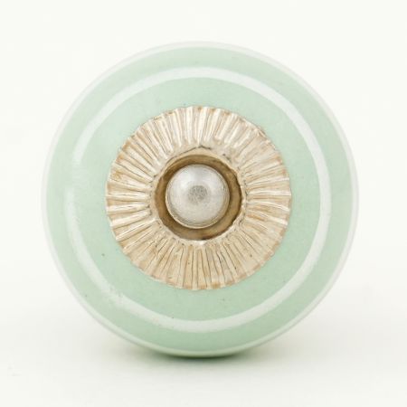 Sage Green Line Knob