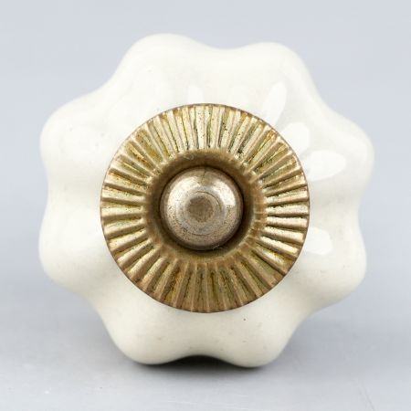 Solid White Small Knob